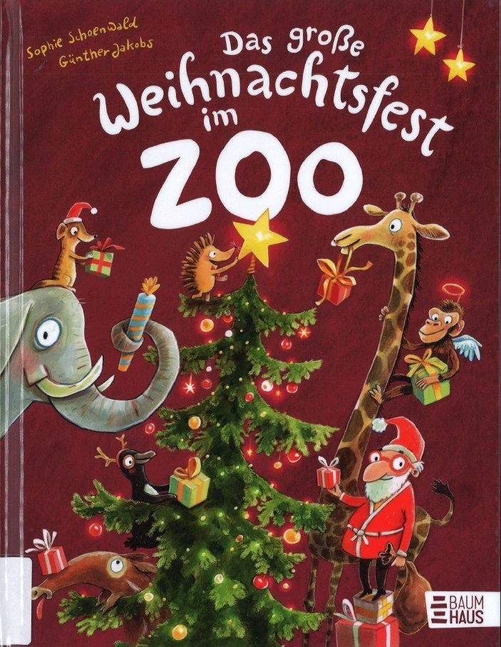 Foto: Buchcover "Weihnachtsfest im Zoo"