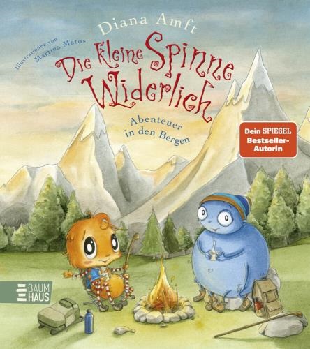 Foto: Buchcover "Die kleine Spinne Widerlich - Abenteuer in den Bergen"