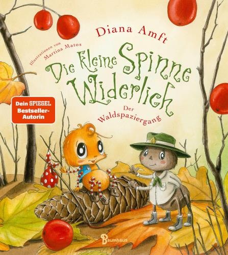 Foto: Buchcover "Die kleine Spinne Widerlich - Der Waldspaziergang"