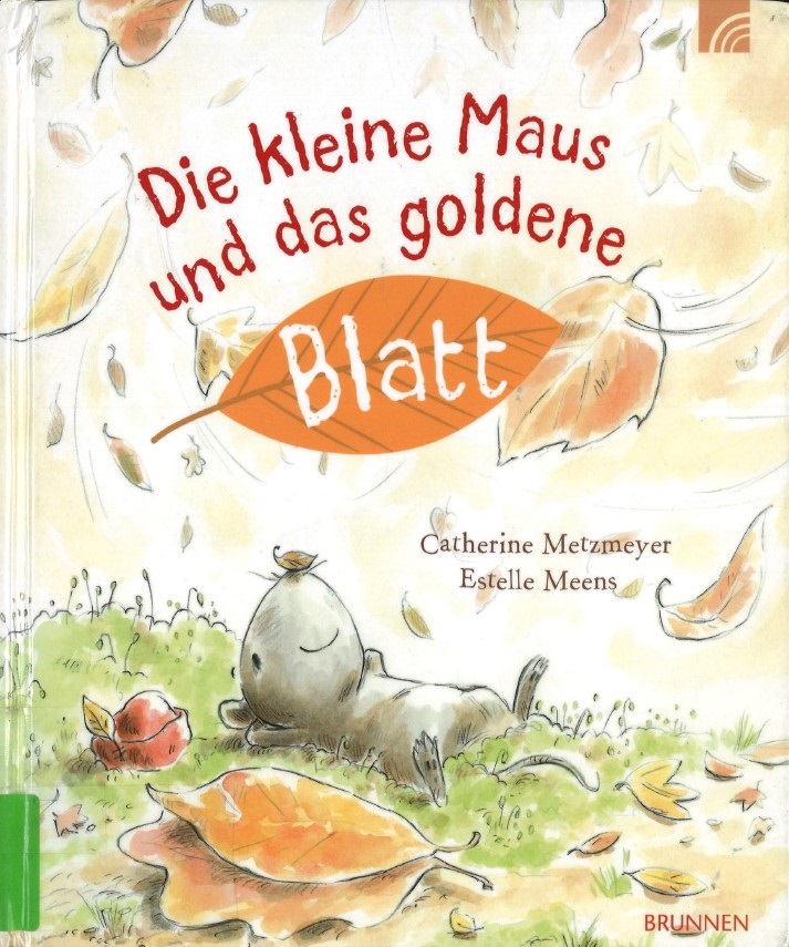 Foto: Buchcover "Die kleine Maus und das goldene Blatt"