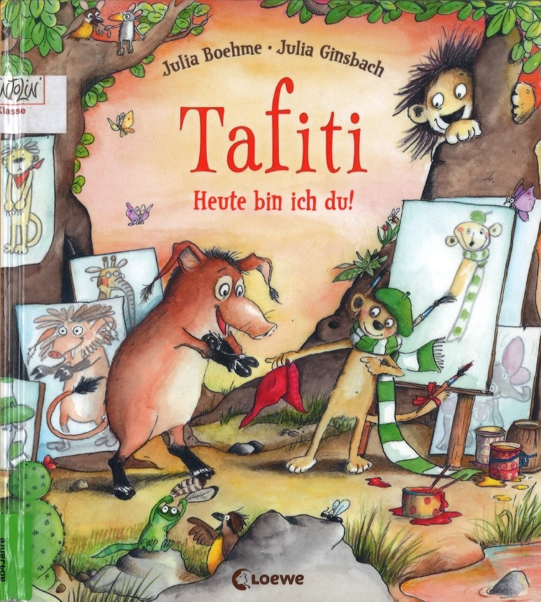 Foto: Buchcover „Tafiti – Heute bin ich du!“ 