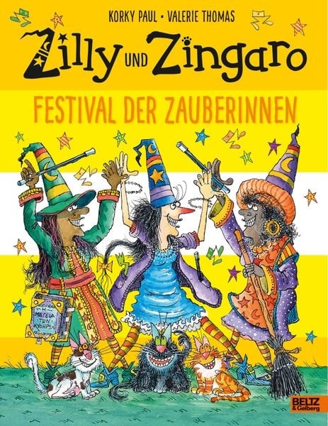 Foto: Buchcover "Zilly und Zingaro - Festival der Zauberinnen"