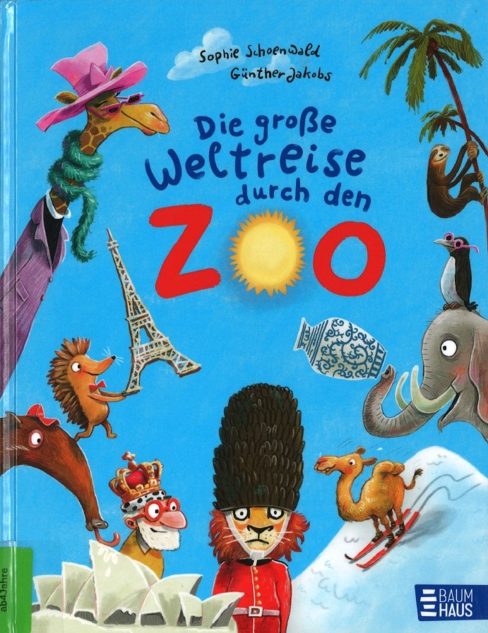 Foto: Buchcover "Die große Weltreise durch den Zoo"