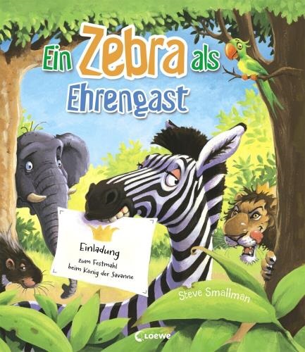 Foto: Buchcover "Ein Zebra als Ehrengast"
