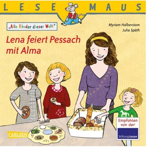 Foto: Buchcover "Lena feiert Pessach mit Alma"