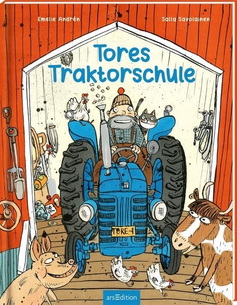 Foto: Buchcover "Tores Traktorschule"