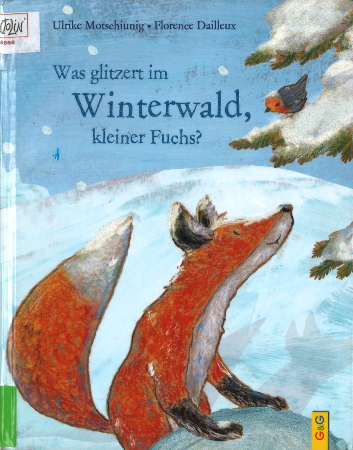 Foto: Buchcover "Was glitzert im Winterwald kleiner Fuchs"