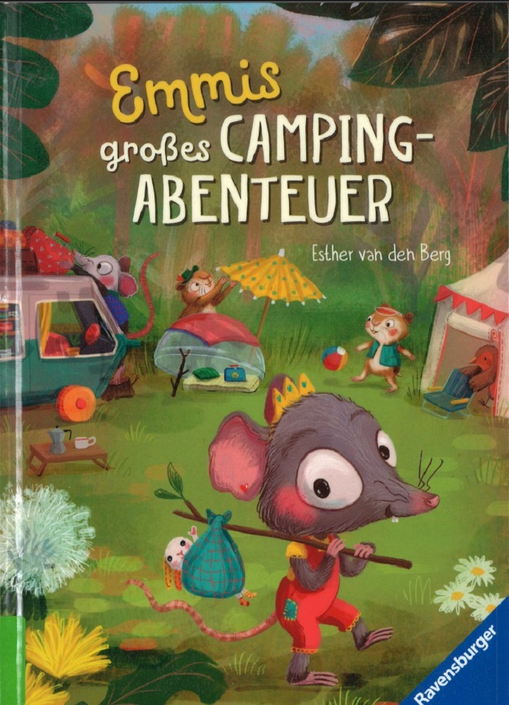 Foto: Buchcover "Emmis großes Camping Abenteuer"