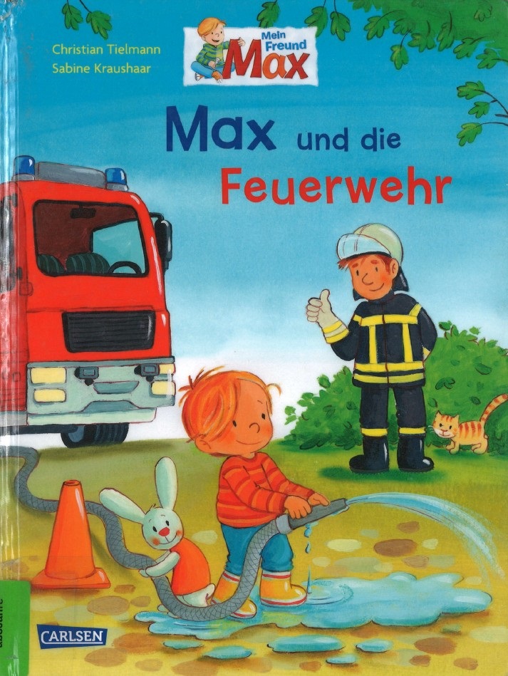 Foto: Buchcover "Max und die Feuerwehr"