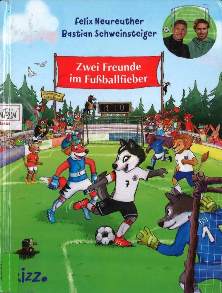 „Zwei Freunde im Fußballfieber“ von Felix Neureuther und Bastian Schweinsteiger