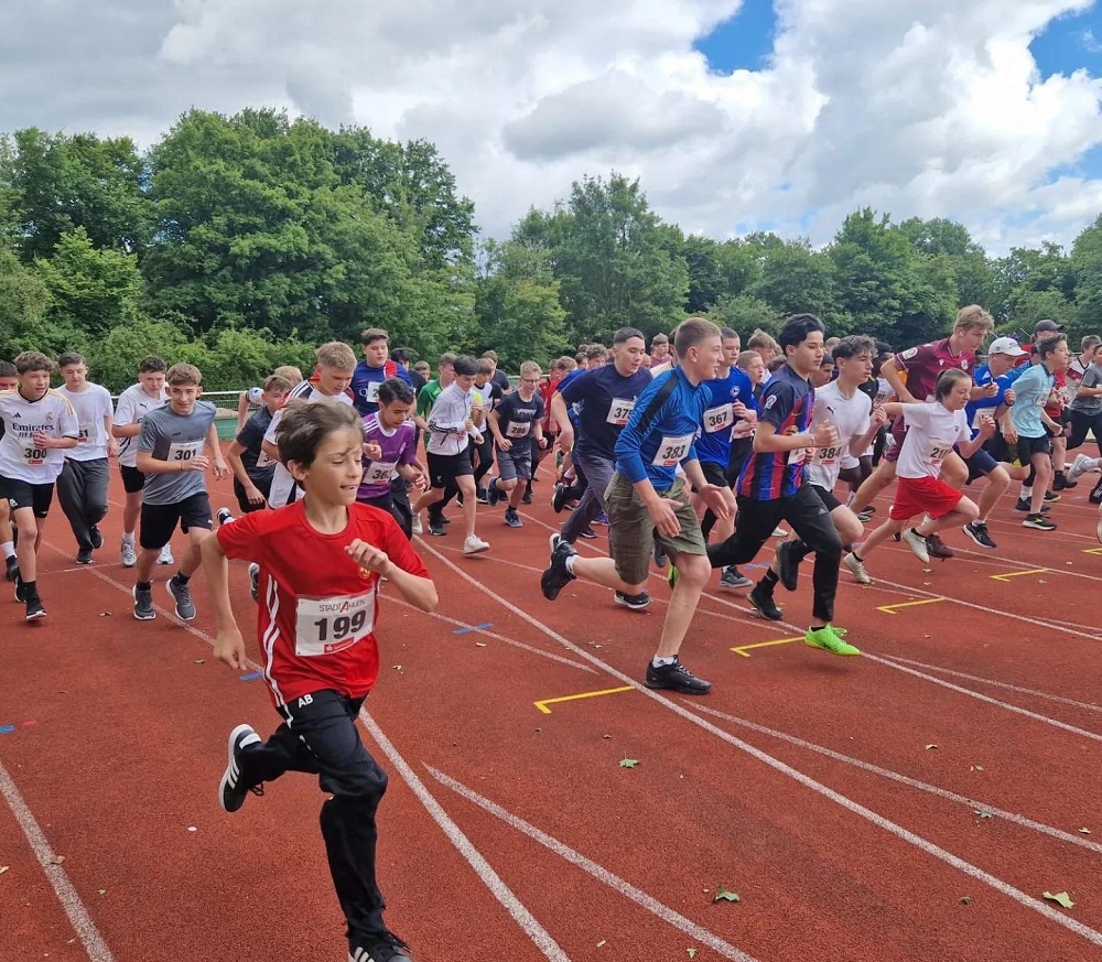 Ermittelt worden ist das Ahlener Team beim Sparkassen-Mini-Marathon im Juni.