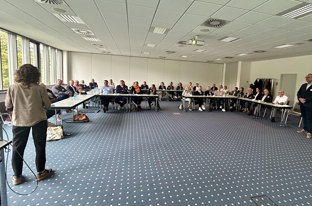 Fachvorträge, Impulse und viele Gespräche prägten ein Netzwerktreffen in Ennigerloh mit rund 40 Unternehmensvertretungen aus der Region.