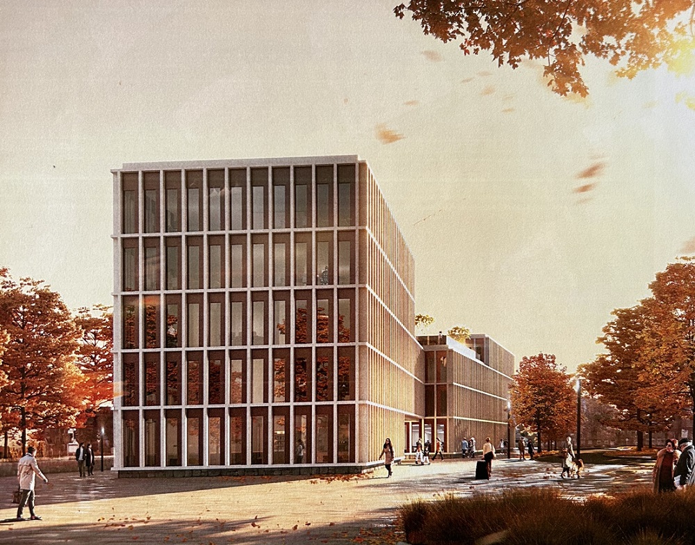 Foto: Das neue Stadthaus (Entwurf: Gerber Architekten)