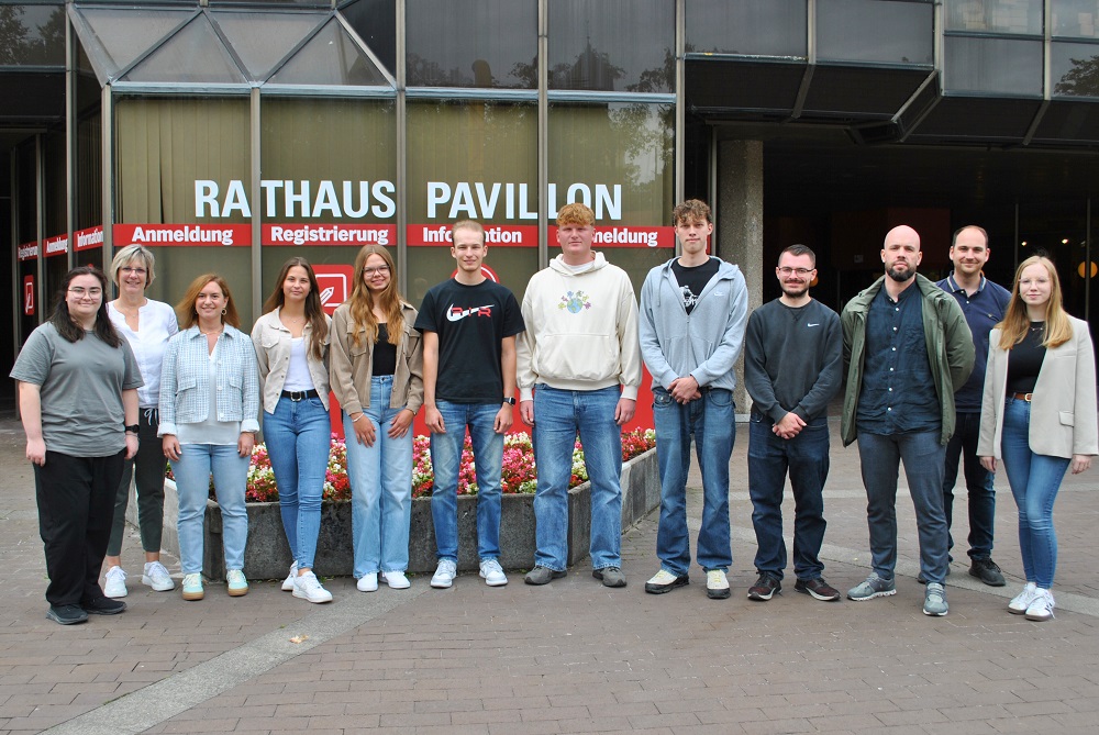 Begrüßung der neuen Auszubildenden der Stadt Ahlen