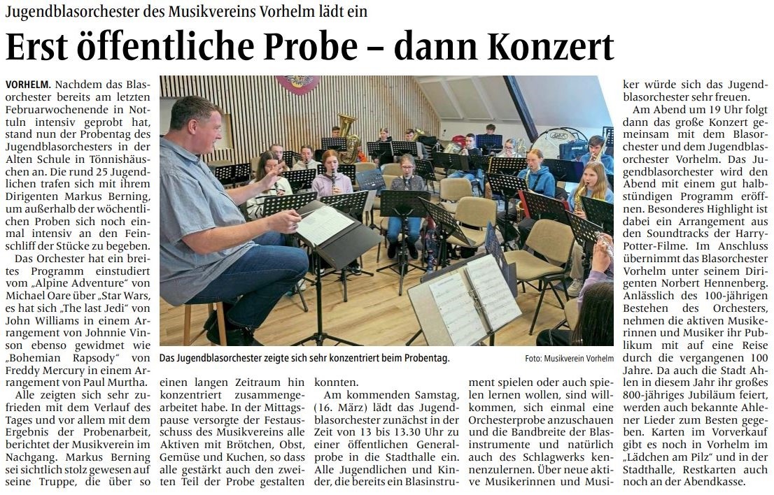 Foto: Artikel Ahlener Zeitung