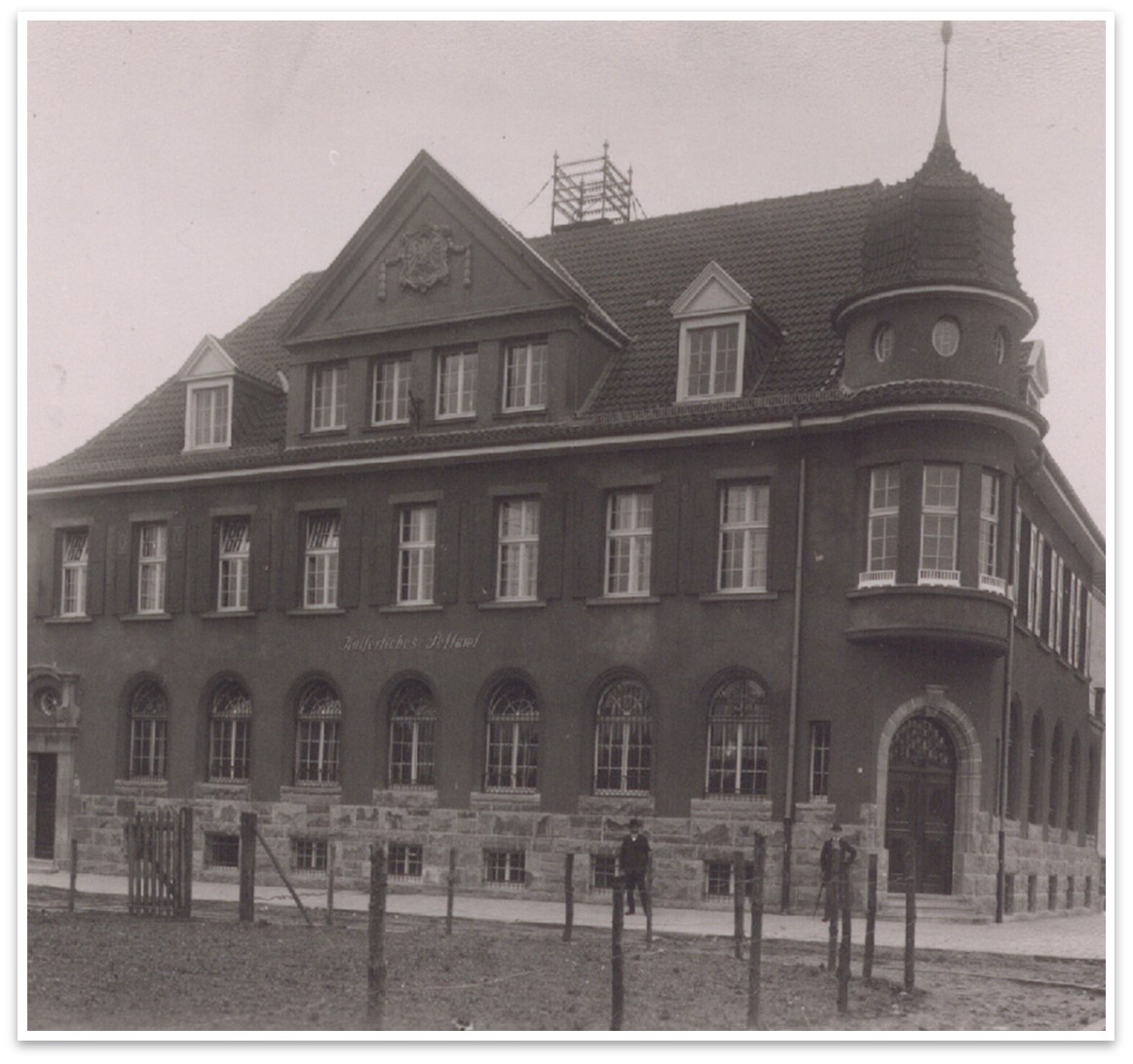 Foto: Das Posthaus an der Von-Geismar-Straße (KAW, S 5 Ahlen, 15)
