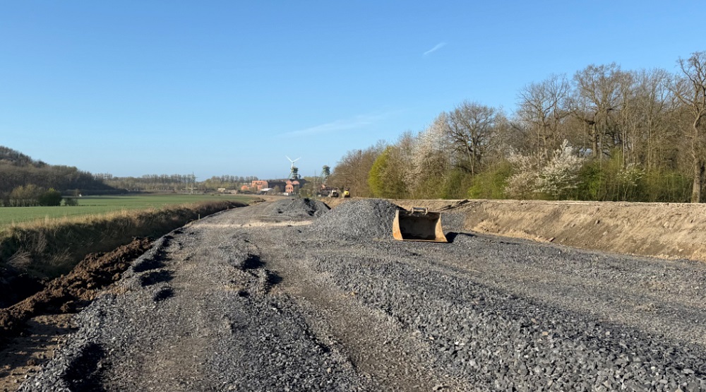 Foto: Baustelle Osttangente