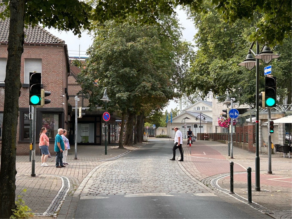 Foto: Blick in die Gerichtsstraße