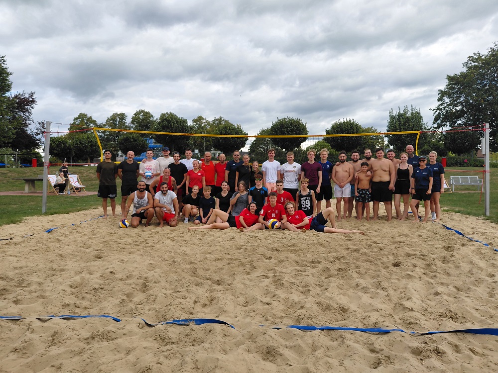 Beach Volleyballturniers der Bädergesellschaft der Stadtwerke Ahlen