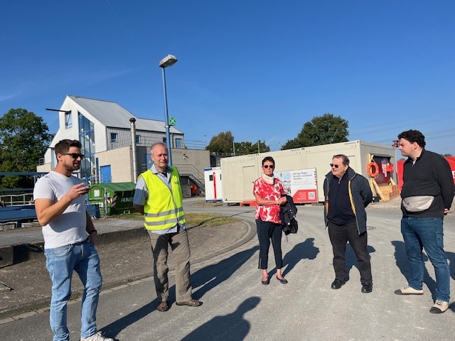 Nächster Halt an der Kläranlage