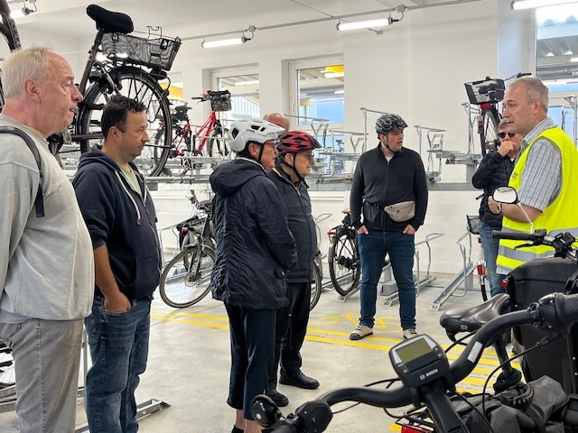 Auftakt an der Radstation