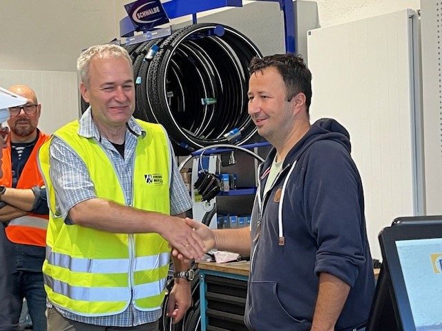 Auftakt an der Radstation