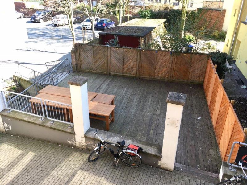 Foto: Terrasse Bürgerzentrum