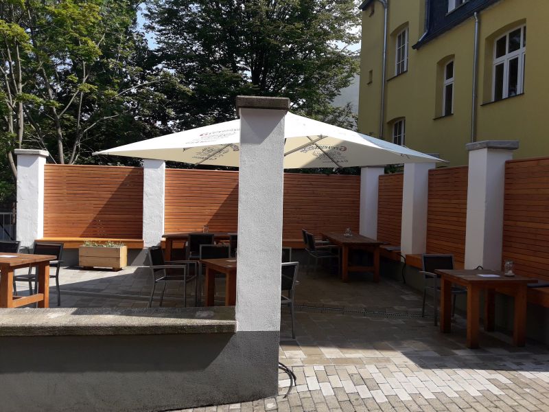 Foto: Terrasse Bürgerzentrum