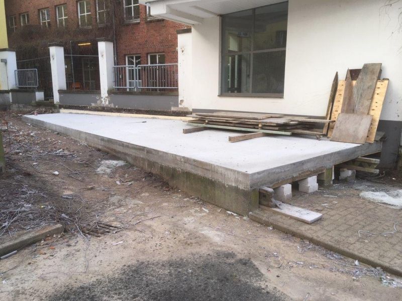 Foto: Terrasse Bürgerzentrum