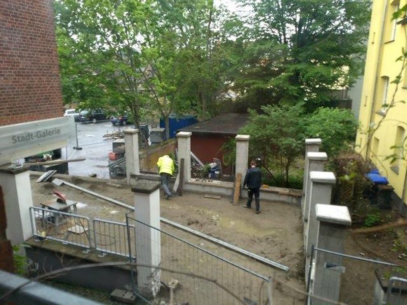 Foto: Terrasse Bürgerzentrum