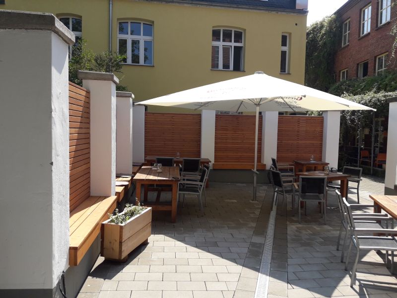Foto: Terrasse Bürgerzentrum