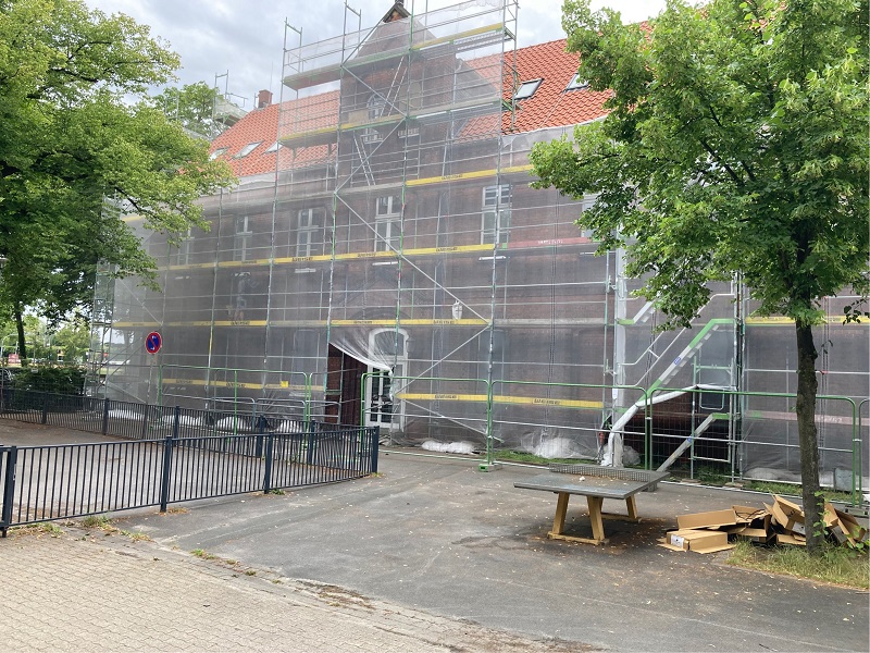 Foto: Bauarbeiten Albert-Schweitzer-Schule