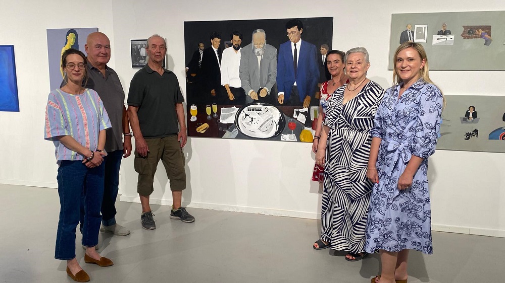 (v.l.) Stephanie Kosbab, Uli Loermann, Klaus Eckhoff, Andrea Schwien, Renate Franke und Caroline Kirchner