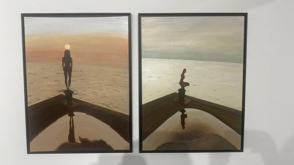 Klaus Eckhoff "Polder 1 und Polder 2"