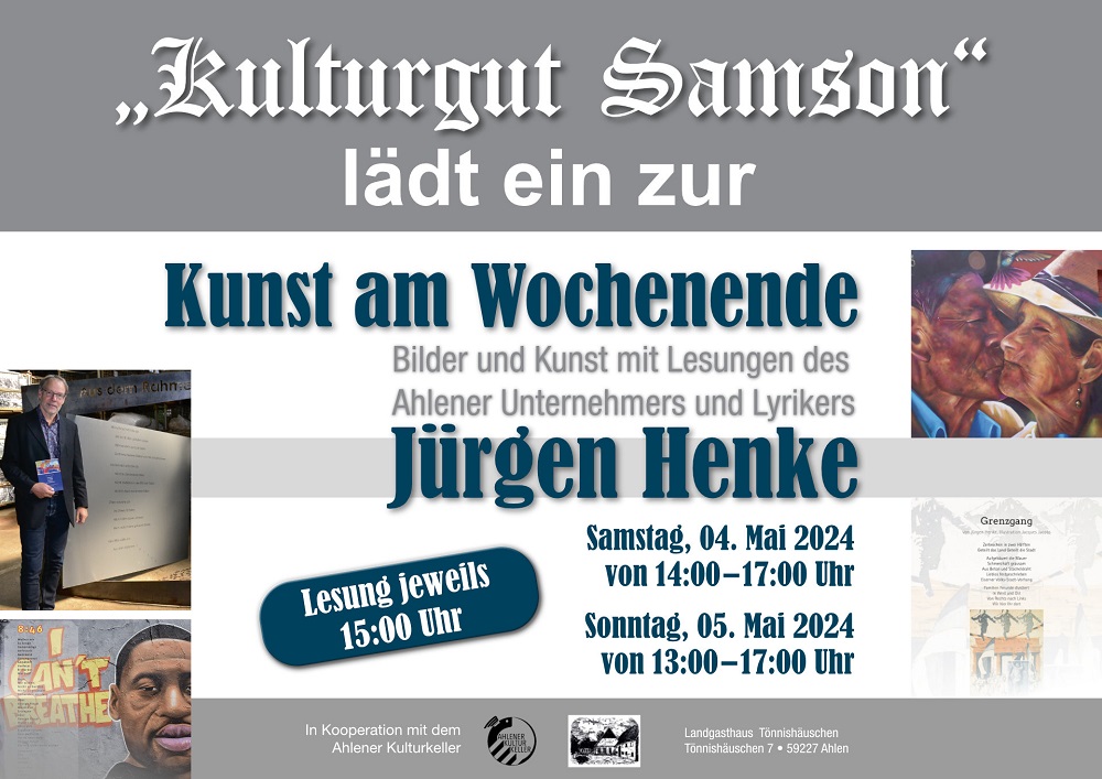 Foto: Plakat Jürgen Henke