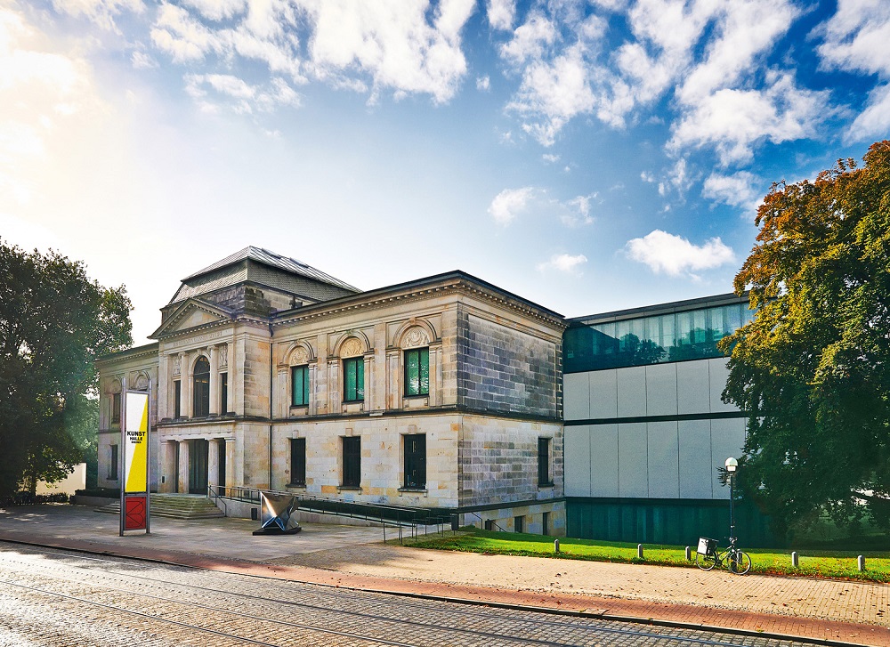 Foto: Aussenansicht der Kunsthalle Bremen