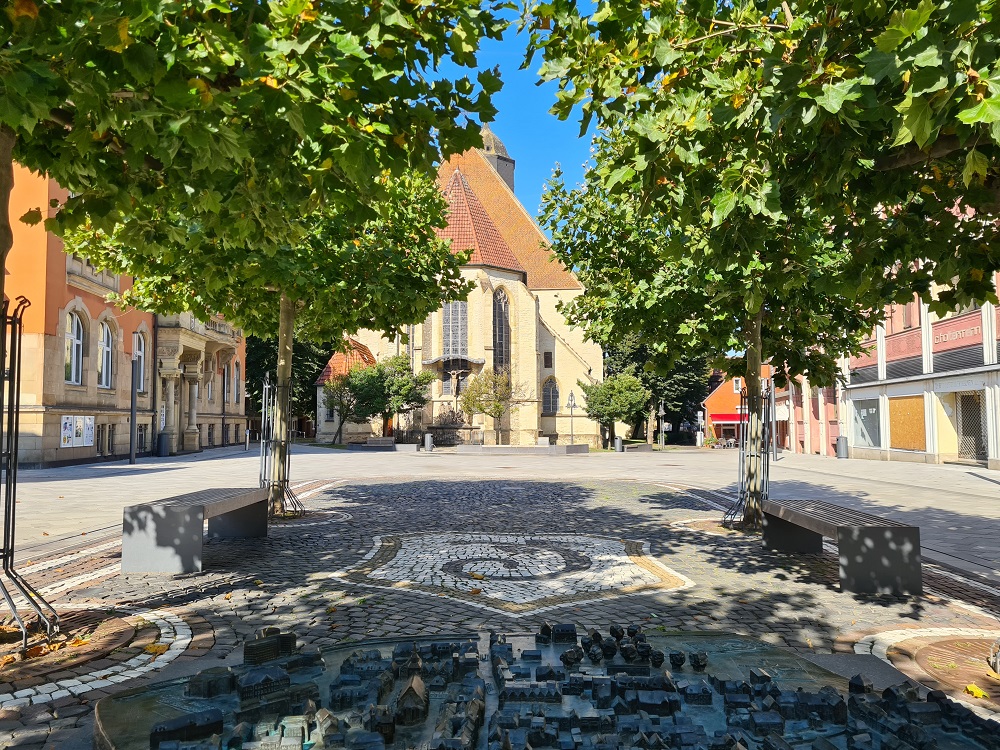 Foto: Der Ahlener Markplatz