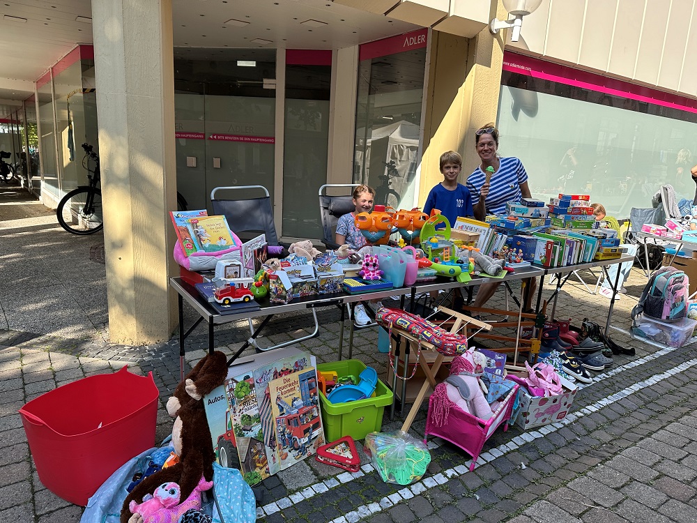 Foto: Kindertrödelmarkt beim Pöttkes- und Töttkenmarkt