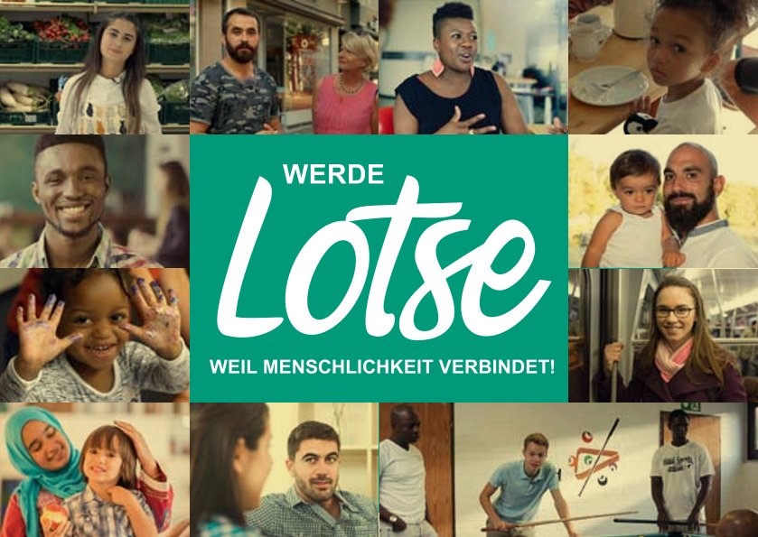 Werde LOTSE, weil Menschlichkeit verbindet!
