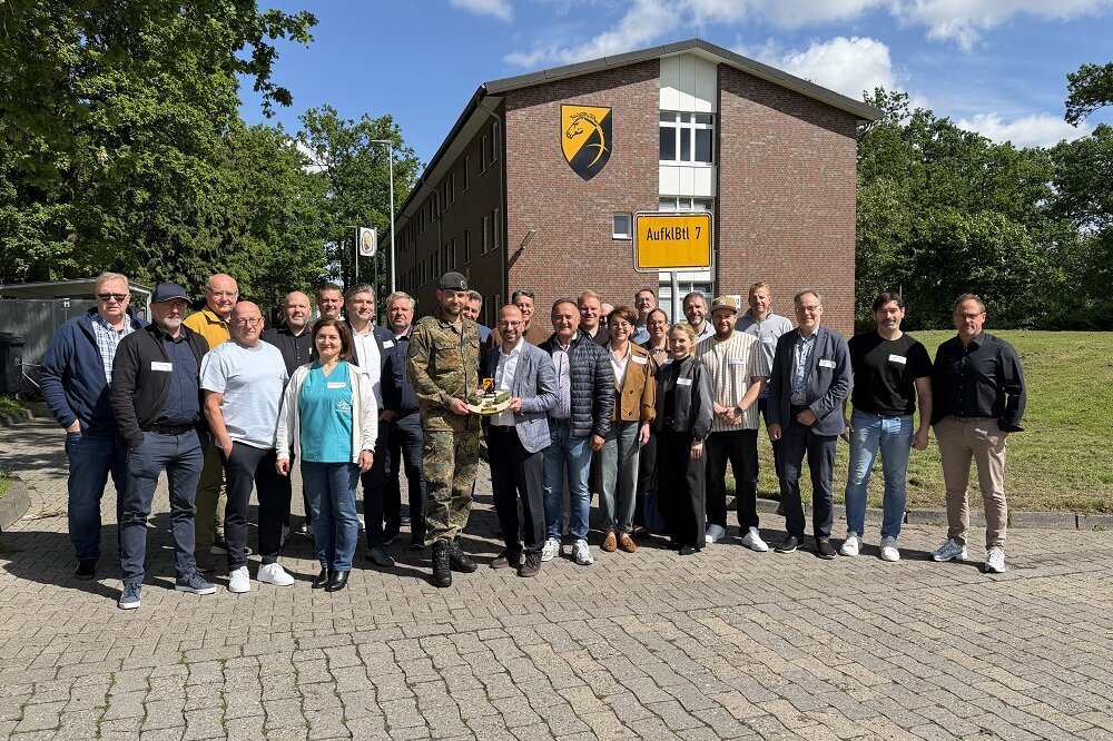 Unternehmerfrühstück bietet Einblick in die Westfalenkaserne