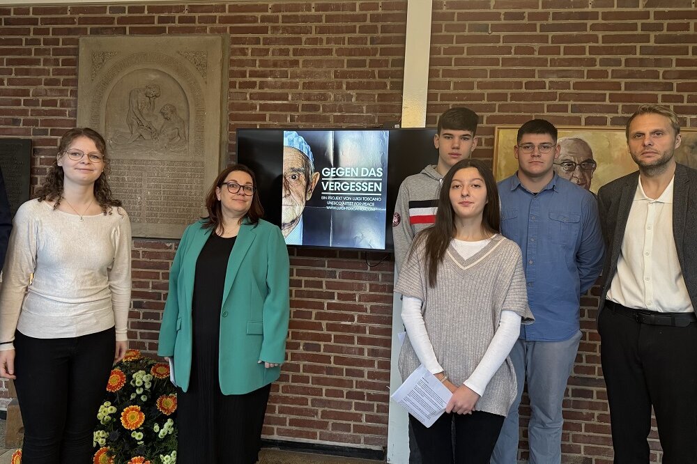 Totengedenken am Städt. Gymnasium