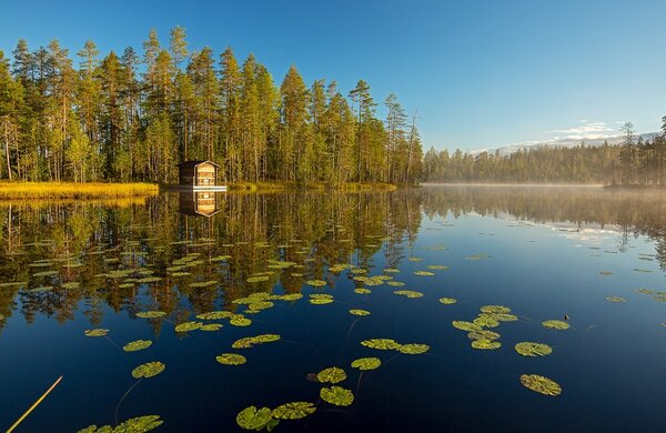 Foto: See in Finnland