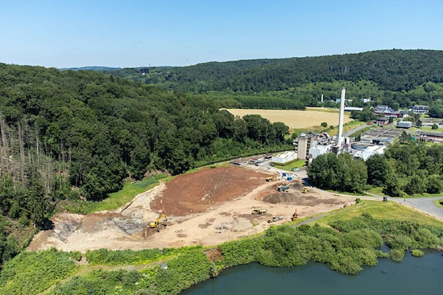 Bauarbeiten für neue Klärschlammverbrennungsanlage in Wuppertal-Buchenhofen gestartet