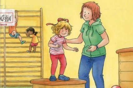 Foto: Buchcover "Conni geht zum Kinderturnen"
