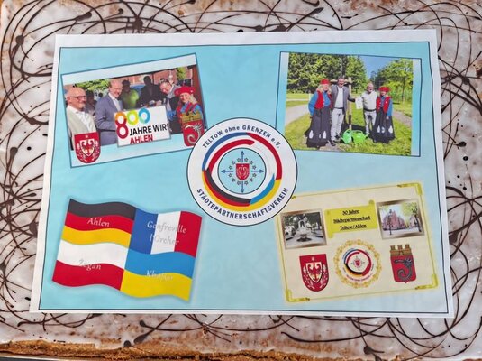 Foto: Rübli-Torte mit Fotodruck