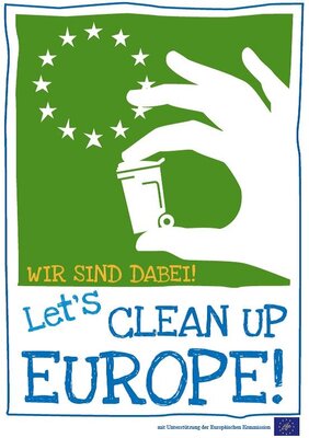 Foto: Logo "Lets clean up Europe"