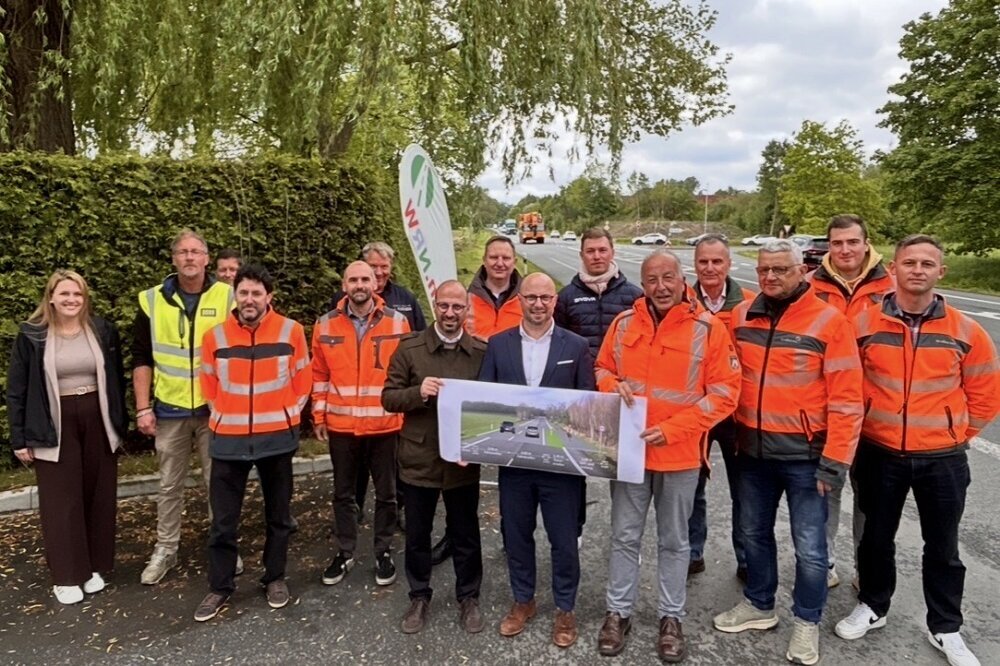 B 58 wird zur Großbaustelle: Neuer Radweg zwischen Ahlen und Beckum geplant