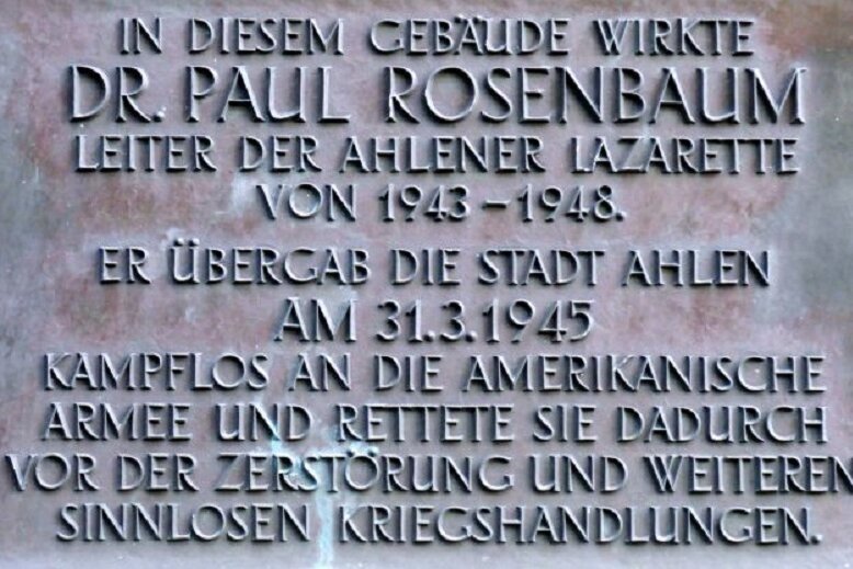 Vortrag: Paul Rosenbaum und die Kapitulation von Ahlen und Beckum
