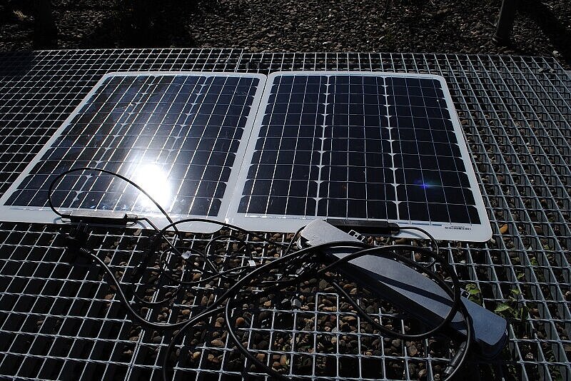 Foto: Steckersolar-Gerät