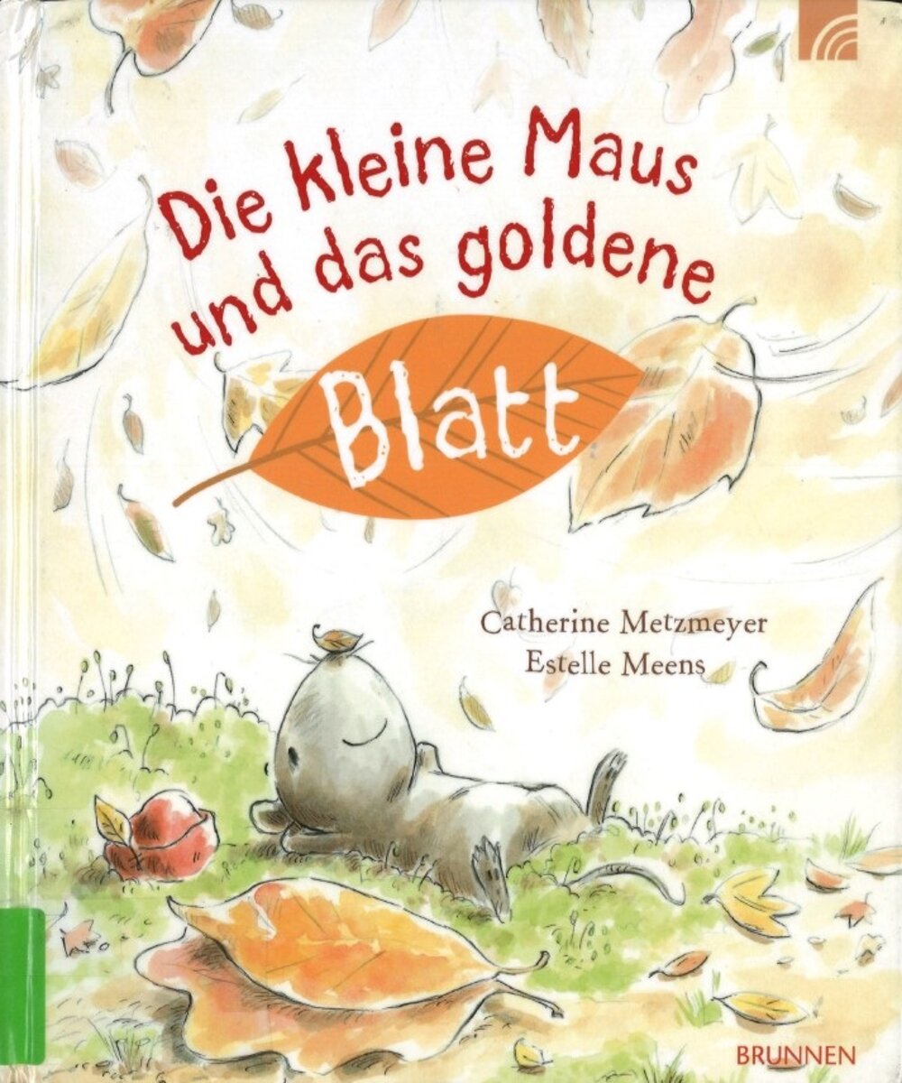 Foto: Buchcover "Die kleine Maus und das goldene Blatt"